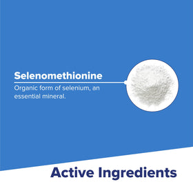 Tablette de Sélénium 200 mcg de quality Source en gros plan
