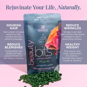 Tablette de spiruline BIO BEAUTYbits d'ENERGYBITS