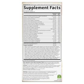 Tablette Garden of Life Multivitamines Femmes Bio sur une cuillère