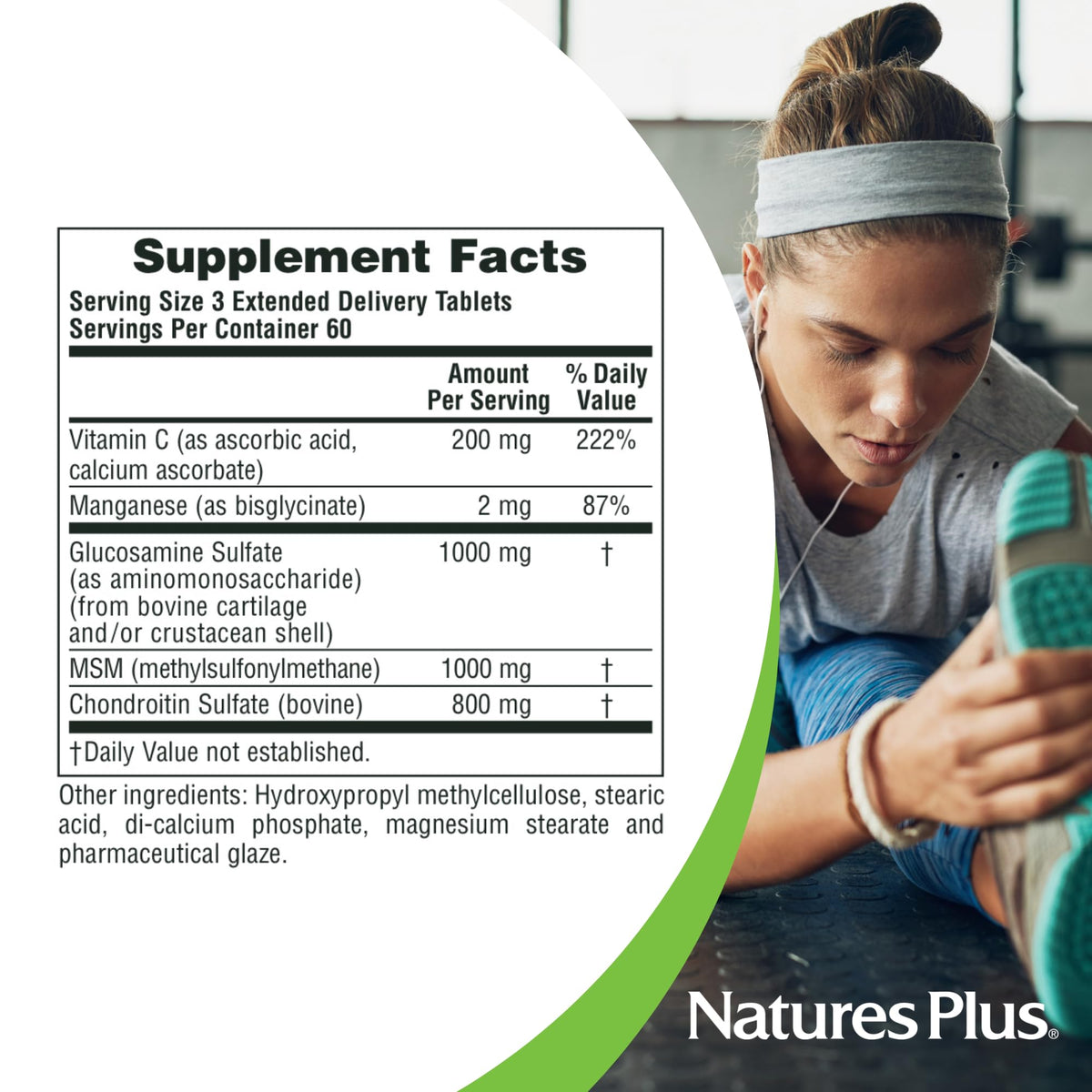 Tablette Nature's Plus Ultra Rx-Joint sur une surface