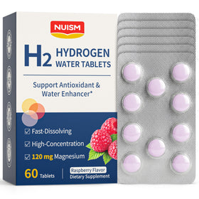 Tablettes d'eau hydrogène H2 NUISM en emballage