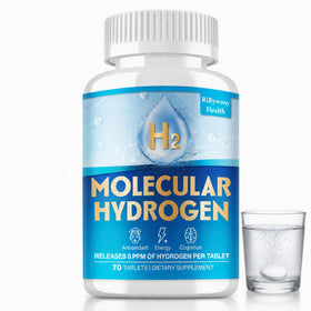 Tablettes d'eau hydrogène RiRywony Health, 70 comprimés dans l'emballage