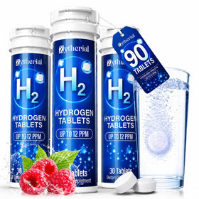 Tablettes d'eau hydrogène Zytherial en tube avec bouchon