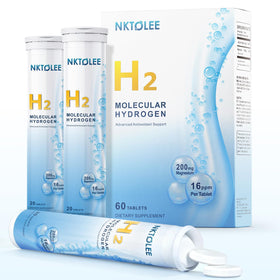 Tablettes d'hydrogène NKTOLEE en tube résistant à l'humidité