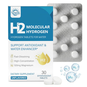 Tablettes d'hydrogène Sunshine & Rain en emballage individuel