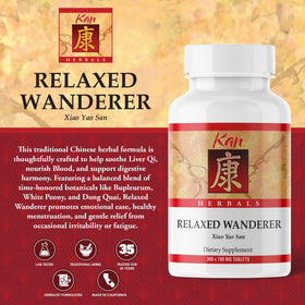 Tablettes daily wellness Wanderer de Kan Herb en gros plan
