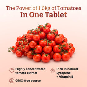 Tablettes de Lycopène 50mg avec extrait de tomate