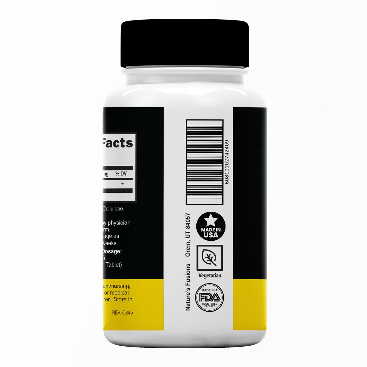 Tablettes de Potassium Iodure 130mg avec dosage visible