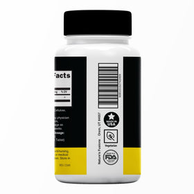 Tablettes de Potassium Iodure 130mg avec dosage visible