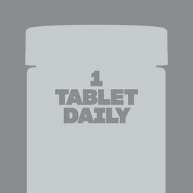 Tablettes de Swisse Biotine sur une surface en bois