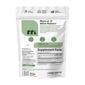 Tablettes faciles à avaler de Spiruline et Chlorella en gros plan