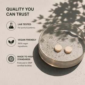 Tablettes ORGANIC SPREE avec une vue de près sur la texture