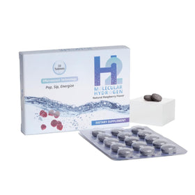 Tablettes WELLNESS EXTRACT H2 hydrogène moléculaire vue avant