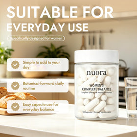 TACOHO Nuora Capsules de Santé Intestinale ingrédients sur l'étiquette