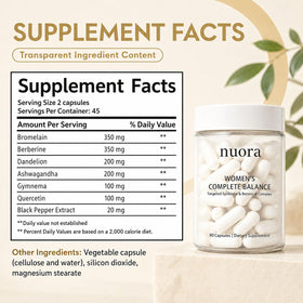 TACOHO Nuora Capsules de Santé Intestinale vue de côté