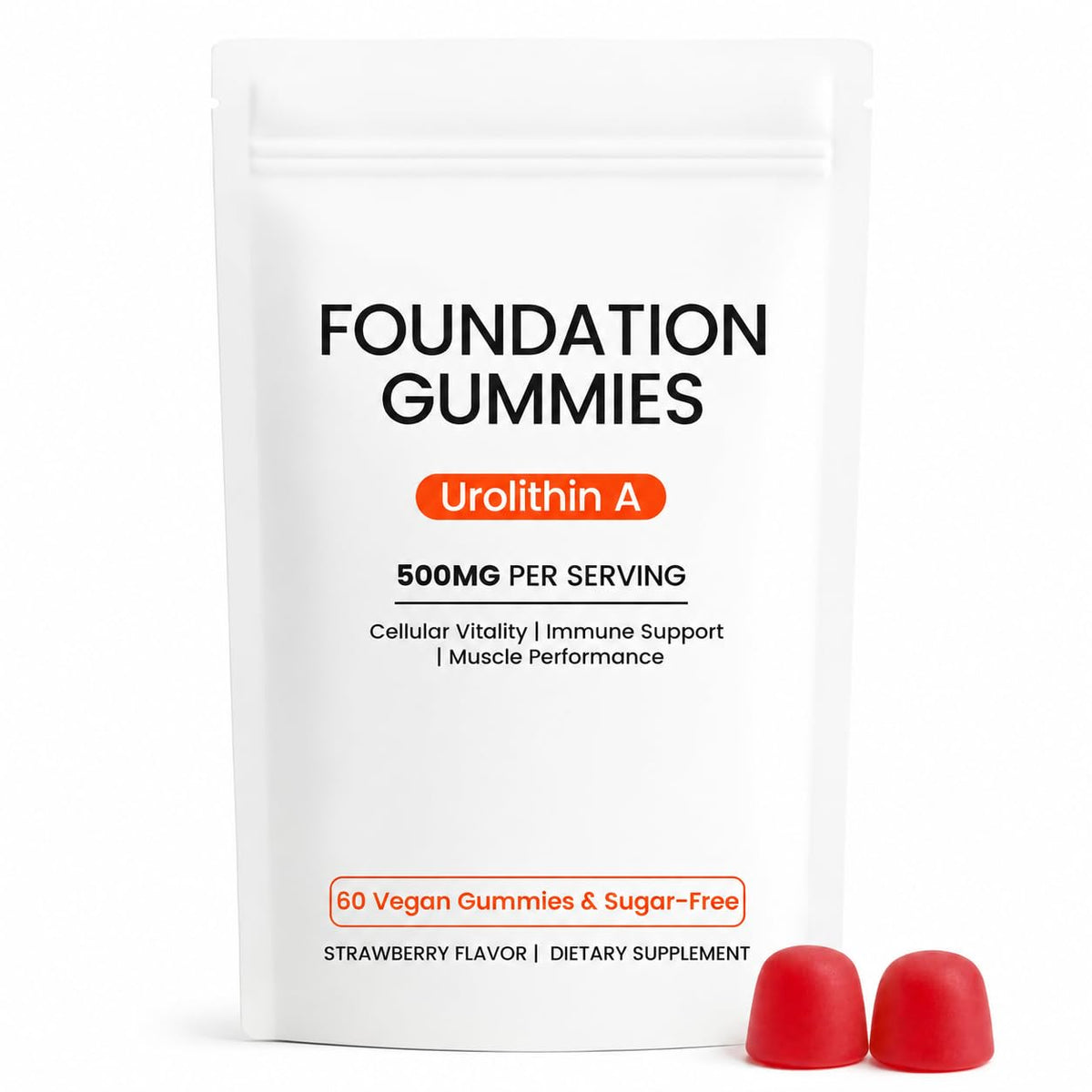 TADALAPRO gummies Urolithin A 60 gummies packaging front view
