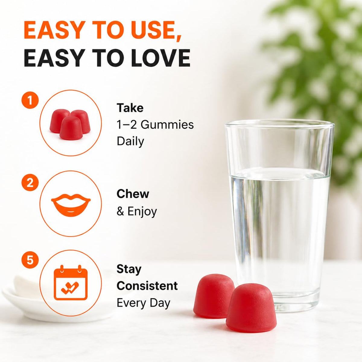 TADALAPRO gummies Urolithin A gummies with fresh strawberries
