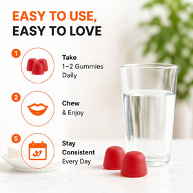 TADALAPRO gummies Urolithin A gummies with fresh strawberries