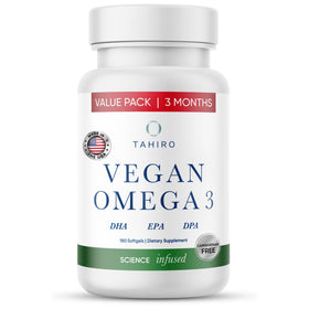 TAHIRO Omega-3 Végétal gélules vues de face