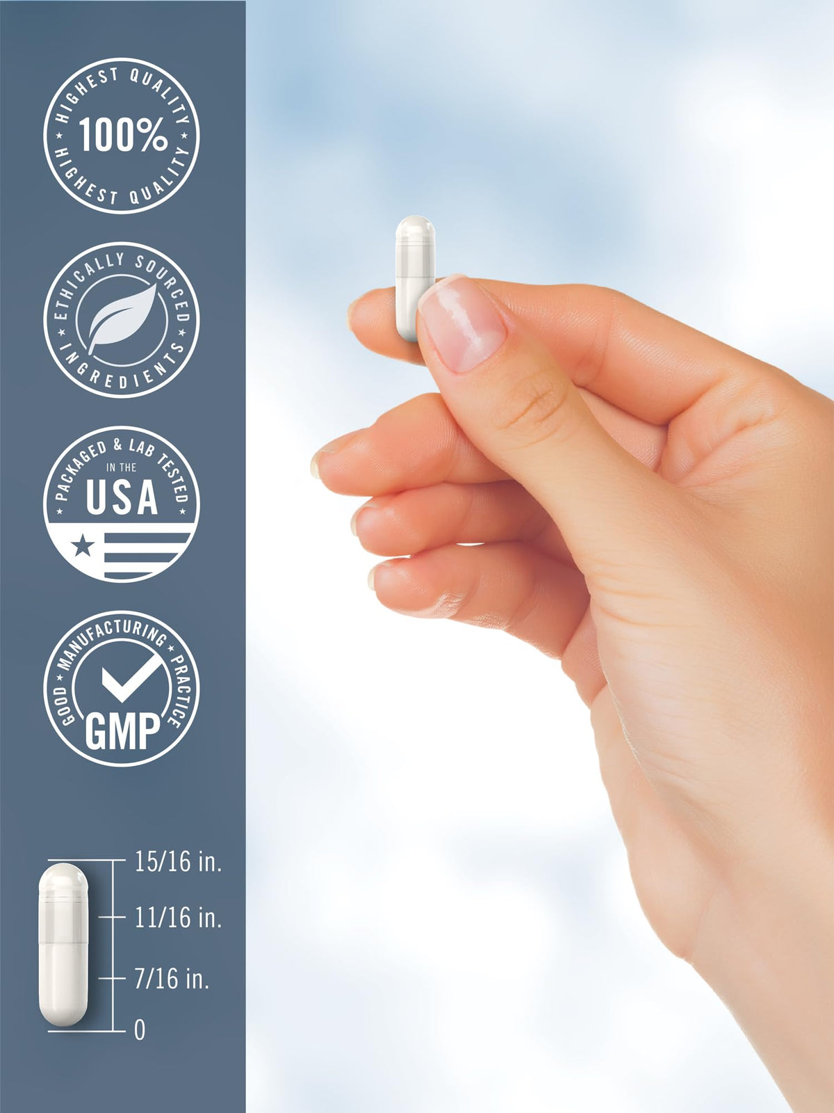 Tahoe Nutritionals Complément Magnésium Glycinate et Malate avec vitamine D3 et zinc