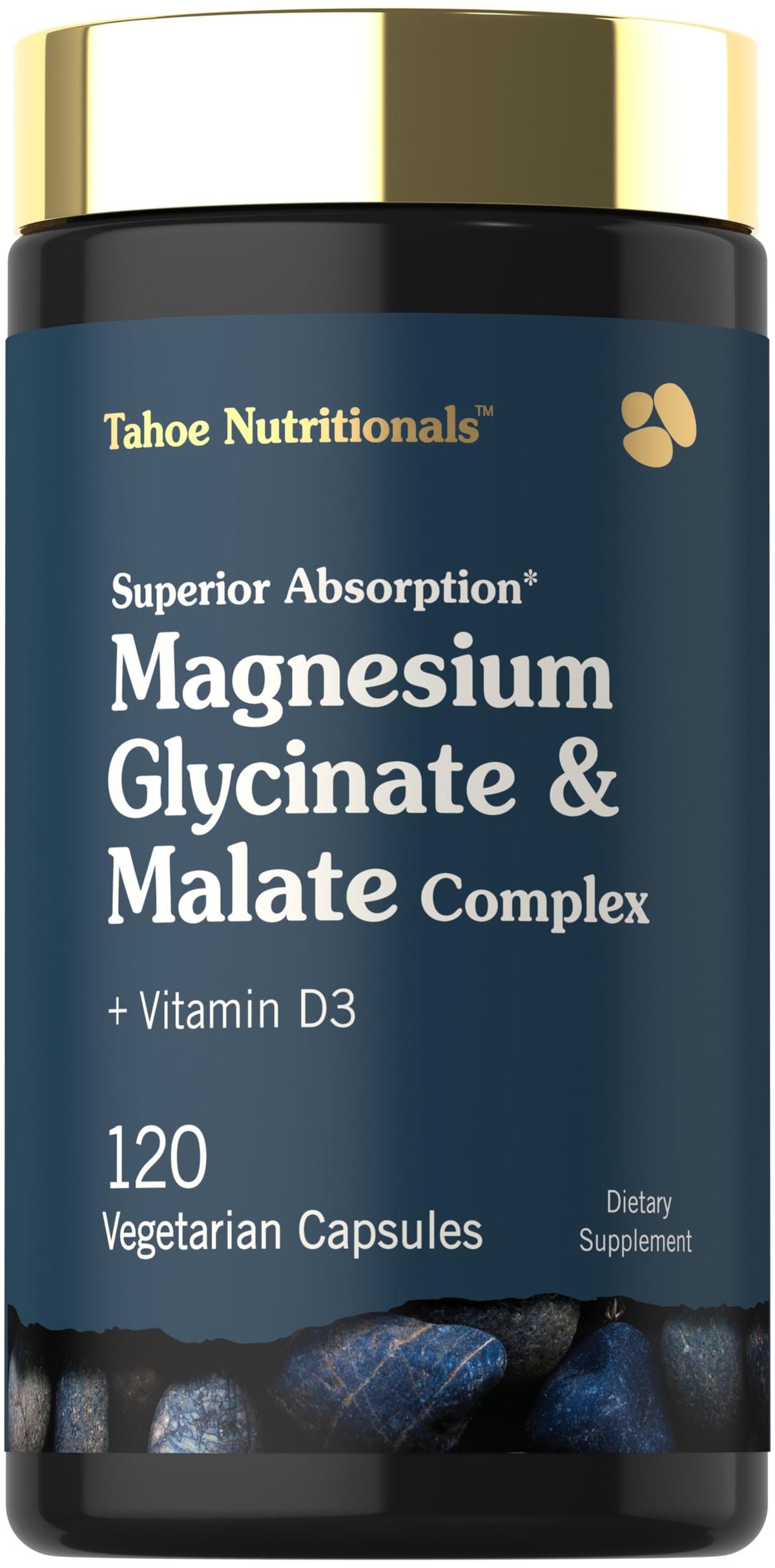 Tahoe Nutritionals Complément Magnésium Glycinate et Malate vue avant