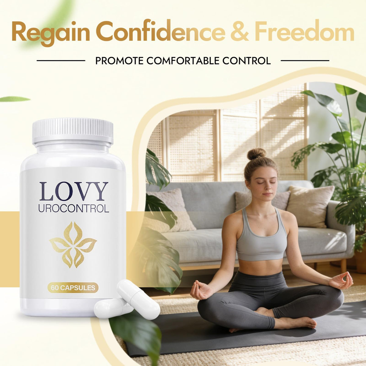 TakTuqa Lovy Urocontrol capsules vue arrière avec informations nutritionnelles