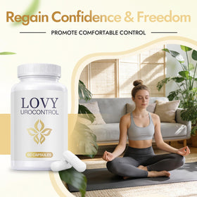 TakTuqa Lovy Urocontrol capsules vue arrière avec informations nutritionnelles