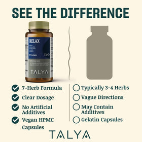 TALYA daily wellness avec un fond floral apaisant