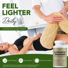 Tamiodfo Compléments Alimentaires Drainage Lymphatique 90 Capsules avec étiquette