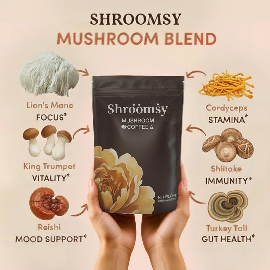 Tasse de Café de Champignon Shroomsy, préparation chaude