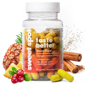 TASTE THE SWEET SPOT Complément Alimentaire Santé Vaginale 60 Capsules vue de face