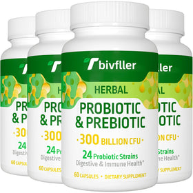 Tbivfller Probiotiques 300 Milliards CFU capsule vue de face