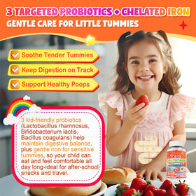 Tcemundry gummies multivitamines enfants sur une table