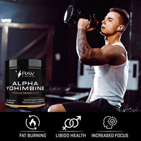 Team Six Supplements Alpha Yohimbine 60 capsules côté
