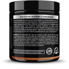 Team Six Supplements Alpha Yohimbine capsules en situation