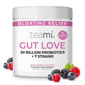 Teami Poudre Prébiotique et Probiotique 240g vue de face