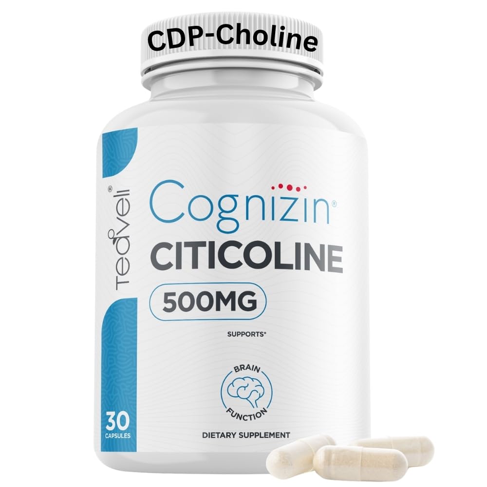Teaveli Citicoline 500mg capsules vue de face