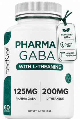 Teaveli GABA L-Theanine 60 capsules végétales vue de face