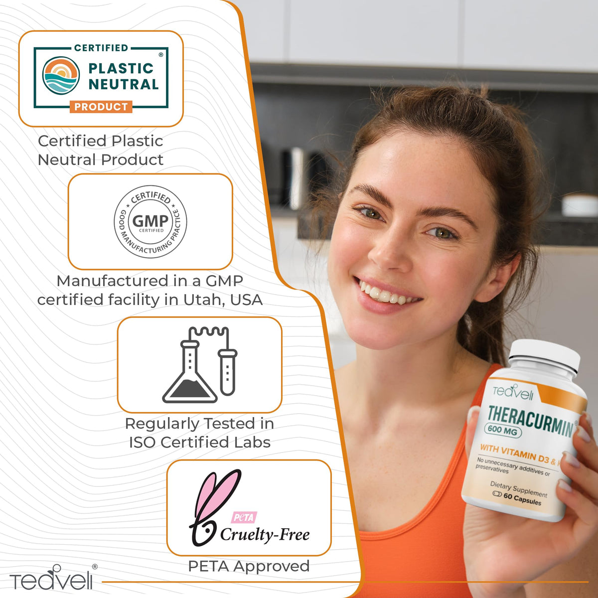 Teaveli Theracurmin 600mg packaging details