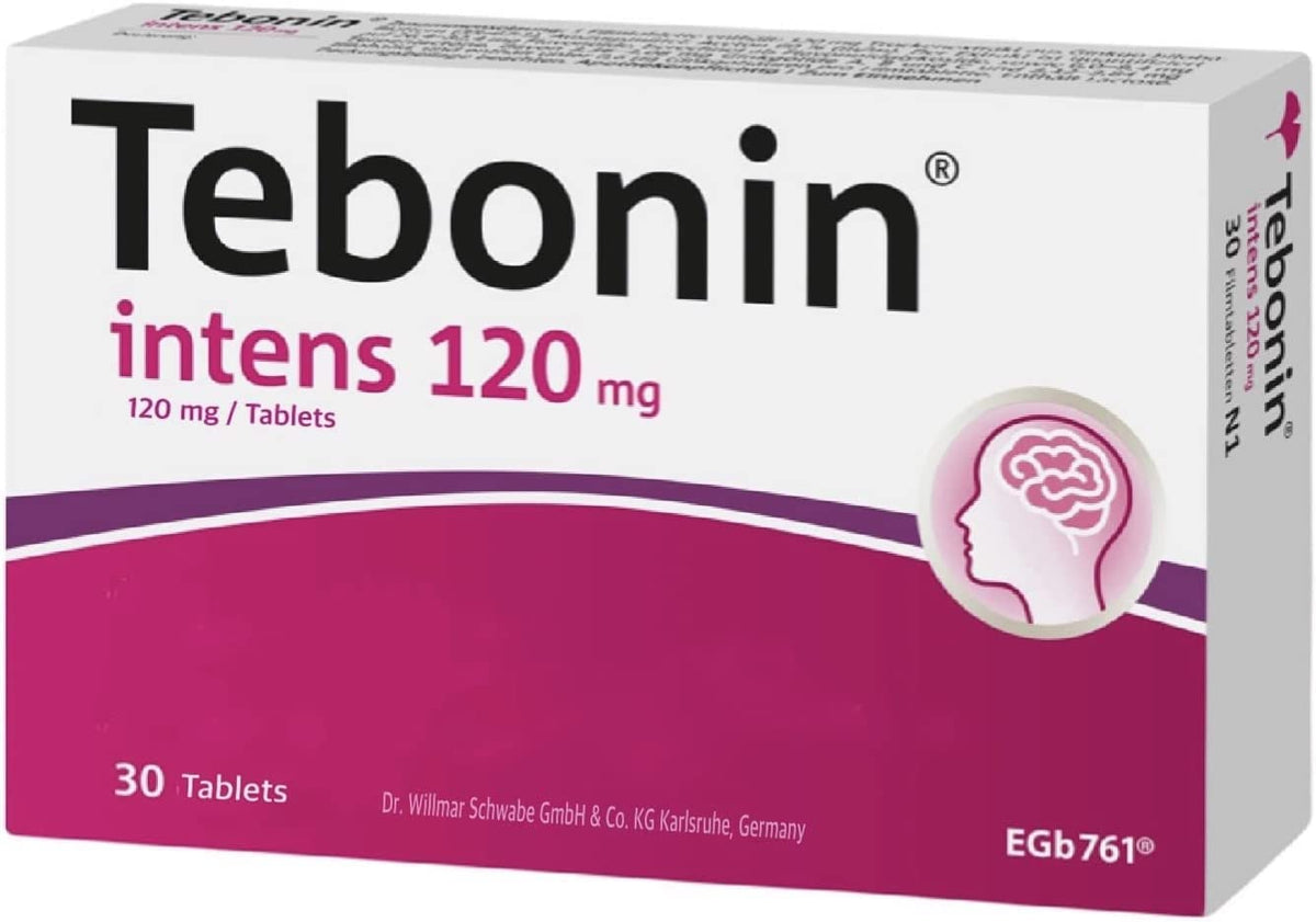 Tebonin Egb 761 comprimés 120mg vue avant