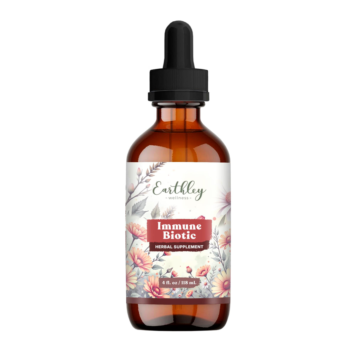 Teinture daily wellness Biotic d'Earthley Wellness 120ml, vue avant