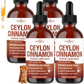 Teinture de Cannelle de Ceylan NEW AGE 240 ml vue de face