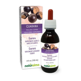Teinture de guarana Naturalma en bouteille de 4 fl oz