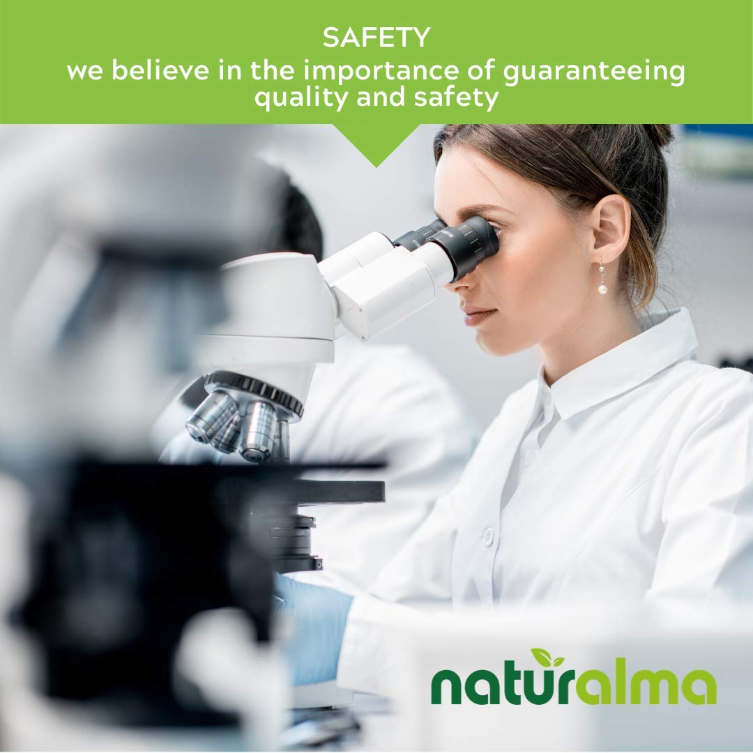 Teinture de guarana Naturalma montrant le dosage recommandé