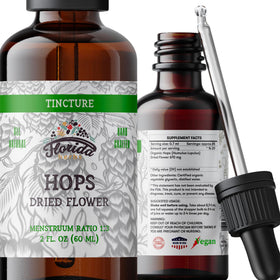 Teinture de Houblon Bio FLORIDA HERBS 60 ml vue de face