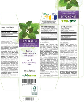 Teinture de mélisse Naturalma avec goutte à goutte