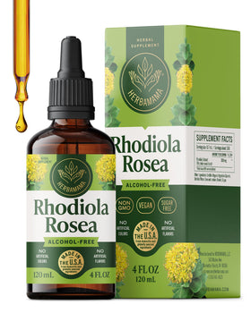 Teinture de Rhodiola Rosea HERBAMAMA 281g vue avant