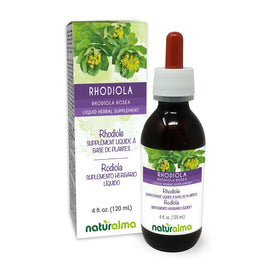 Teinture de Rhodiola rosea Naturalma 4 fl oz vue de face