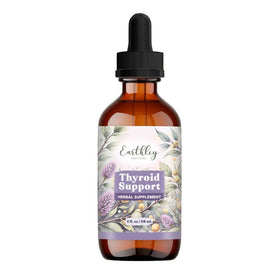 Teinture de soutien thyroïdien Earthley Wellness 240 doses, flacon avant