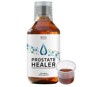 Teinture herbaire Prostate Healer de Ben's Natural Health, vue de face